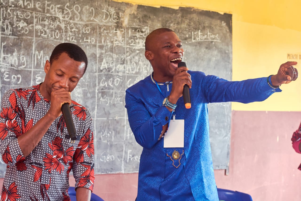 Enthusiastic student participation