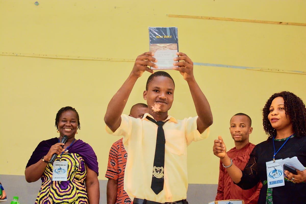 Students learning in classroom